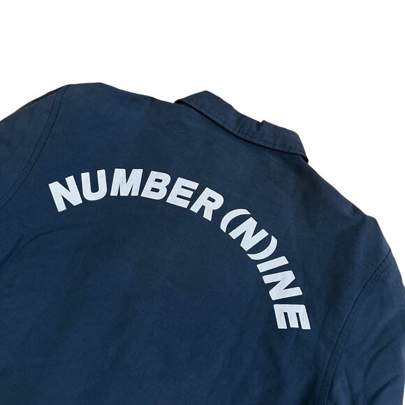 M Number Nine Arc Nylon Coach Jacket - Picture 2 of 5